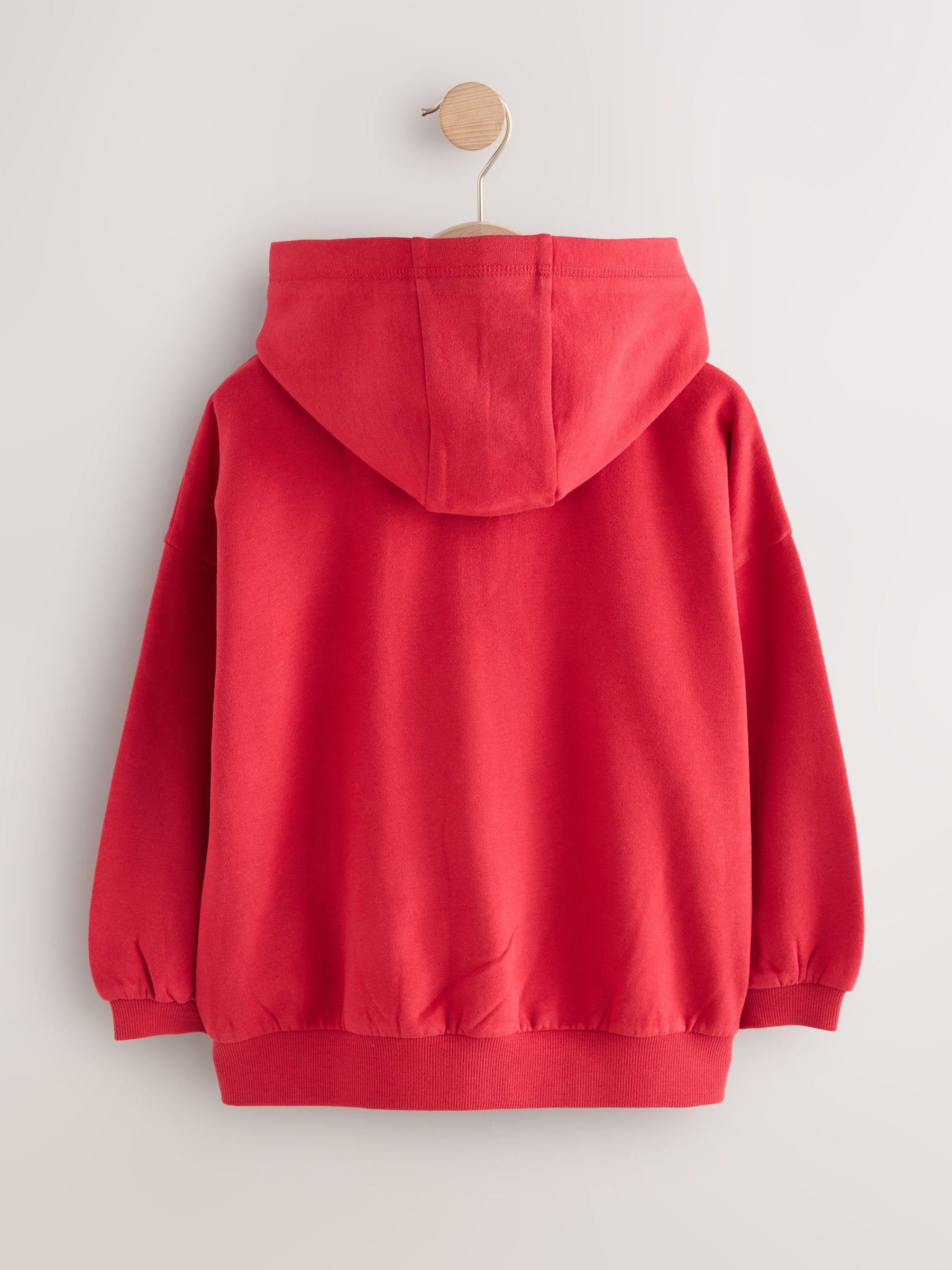 NEXT Niñas Sudadera Deportiva con Cremallera y Capucha Rica en algodón