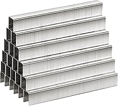 meite T50 Stainless Steel Staples Marine, Type 140/14 mm Heavy Duty Staples for Staple Gun - 1512 Counts, 20 Gauge 10.5 mm Crown T50 Upholstery Staple for Salt Water, Marine Applications