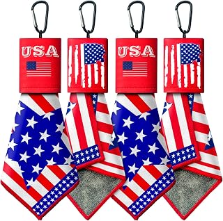 2 Sided Portable Glasses Cleaner, Patriotic Glasses Cloth Keychain,Reusable Microfiber Lens Eyeglasses Cleaning Cloth Pouch for Sunglasses Lens Camera Phone Screens