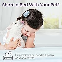 Vista 7 de SafeRest CloudGuard - Twin XL Size Hybrid Mattress Protector & Pad (Extra Padded) - Waterproof Quilted Pillow Top Mattress Cover - Thick, Plush &