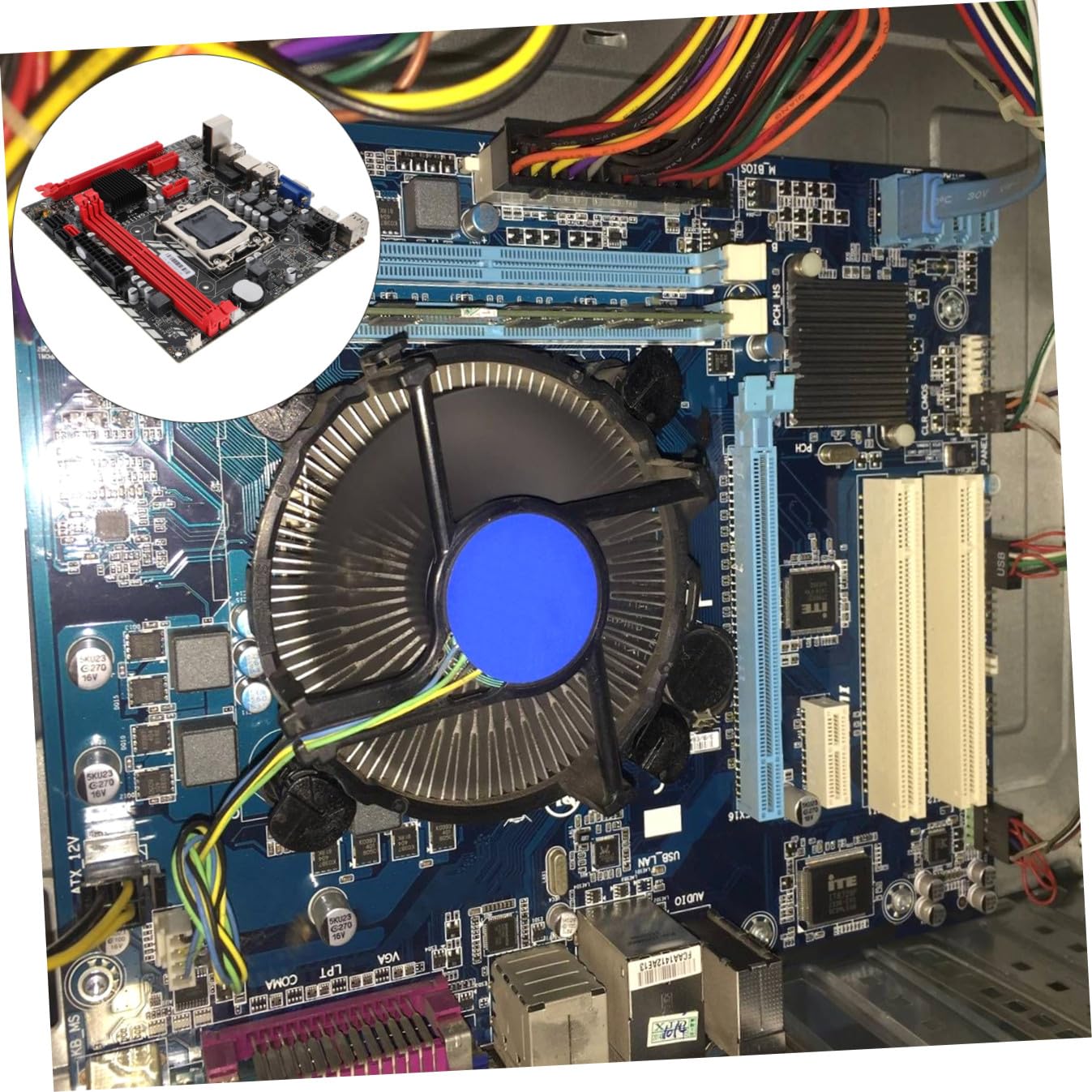 Płyta Główna Podwójna Płyta Główna Komputera Czarna Płytka Pcb