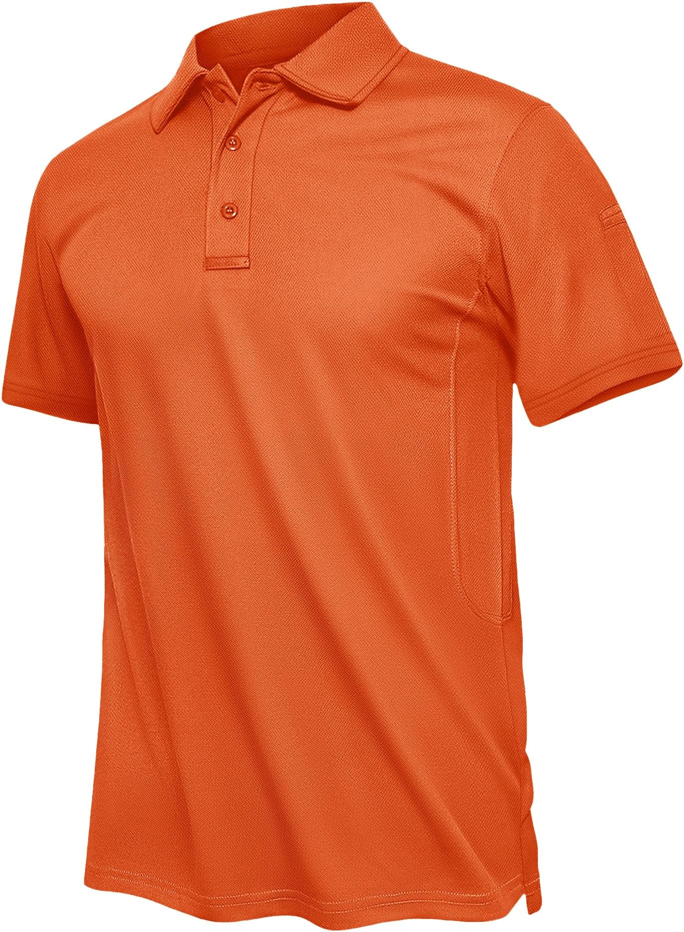 adidas golf polo orange