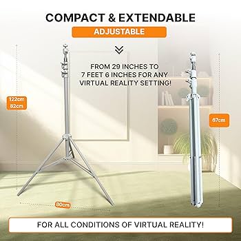 Amazon | Skywin VR三脚スタンド SteamVRベースステーション2.0