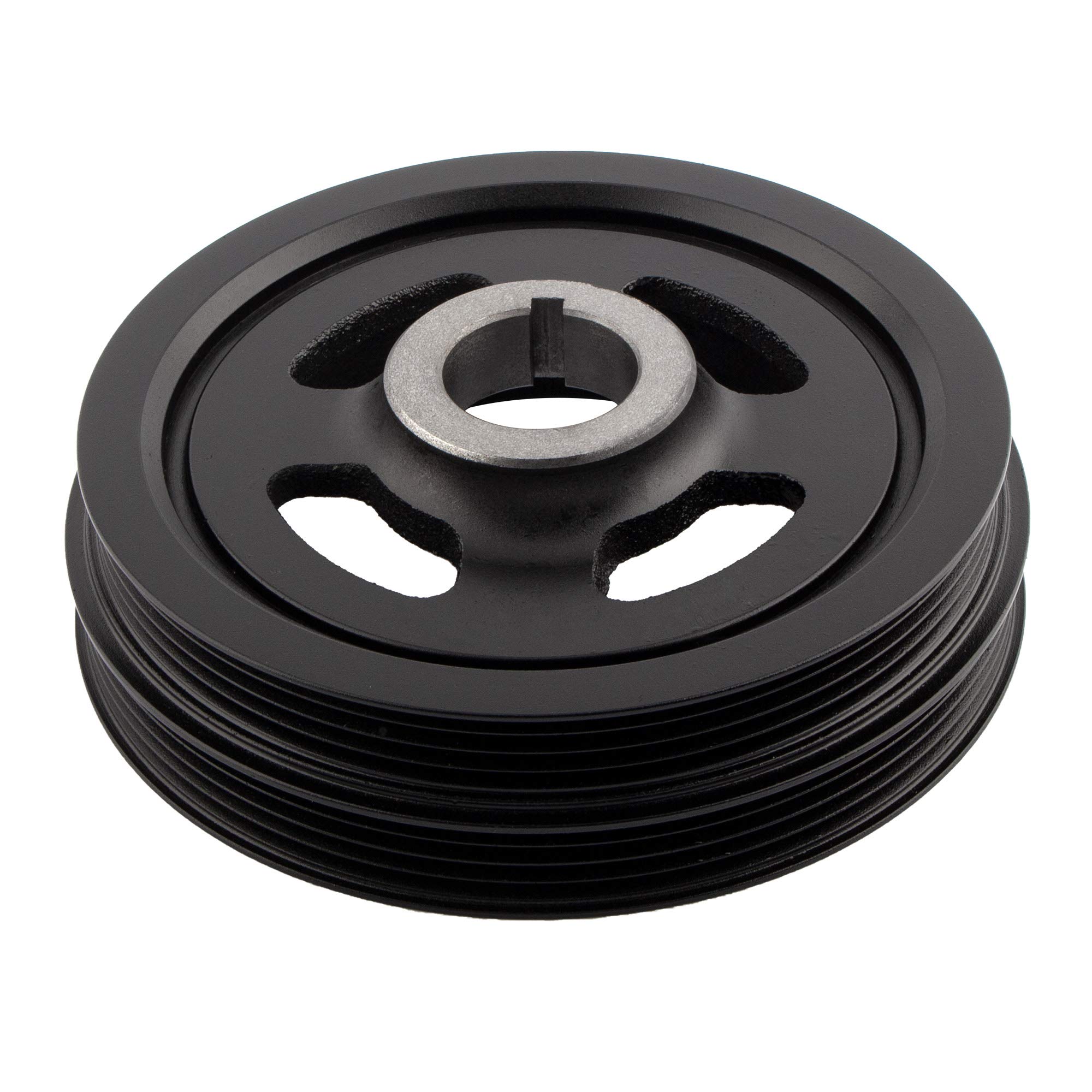 MYSMOT 594-500 2312423772 Harmonic Balancer Crankshaft Pulley Fit for 2007-12 Elant-ra / 07-08 Tibur-on / 05-09 Tucs-on / 10-13 Sou-l / 04-09 Spect-ra / 05-09 Spect-ra 5 L4 2.0L