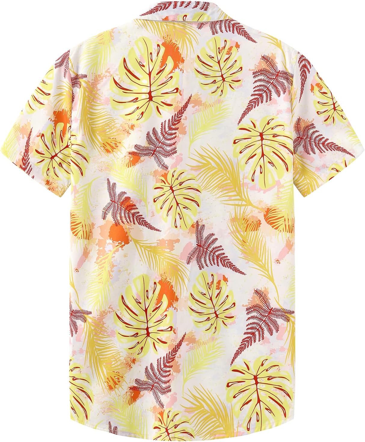 KYKU Men's Hawaiian Shirt Short Sleeve Button Down Casual Tropical Summer Beach Vacation Shirts with Pocket - Image 4