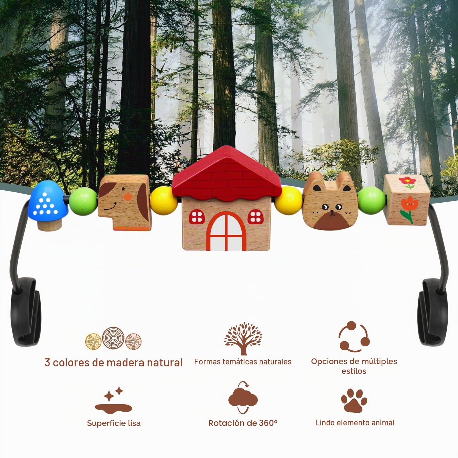 iGRATENS Baby Bjorn Bouncer, juguete gorila suave, fácil de poner, materiales seguros, diseño emocionante, para bebés curiosos, paraíso de mascotas