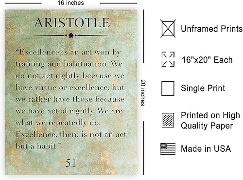 Miniatura 251 de Poster Master Póster de Robert Louis Stevenson - Impresión de The Good and the Evil - Arte de citas de recuperación - Regalo para él, ella -