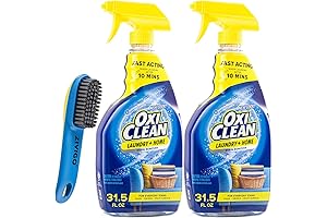 Oxi Clean Laundry Stain Remover Spray, 31.5 Oz (Pack of 2) and...