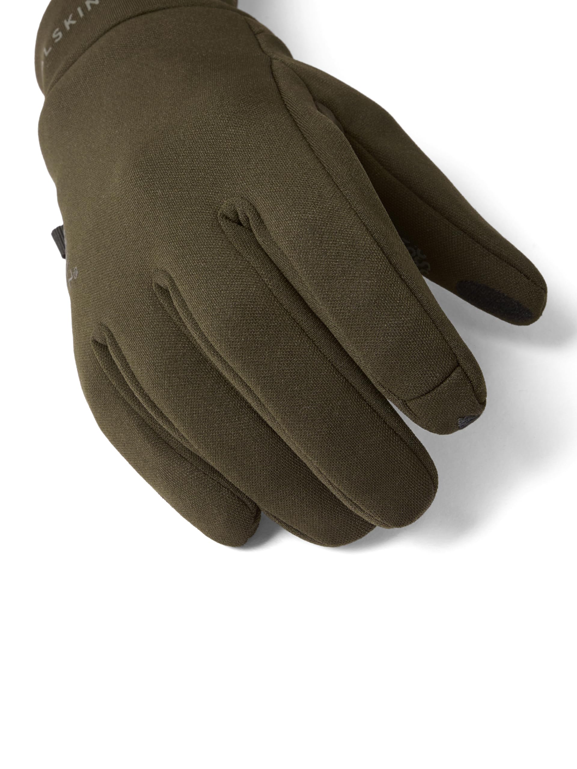 SEALSKINZ | Acle | Guanto in nano pile idrorepellente | Leggero e compatibile con touchscreen | Fornisce protezione isolante | M verde oliva