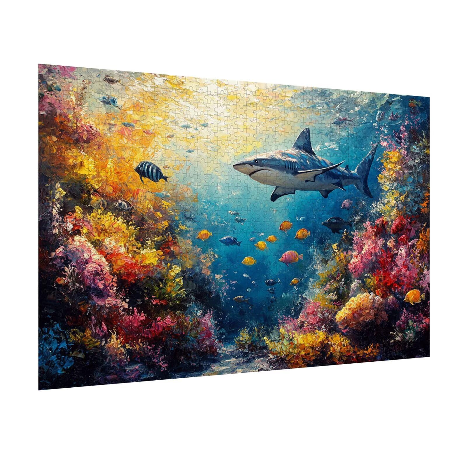 Puzzle 6000 Pezzi Pesce Puzzle Classici per Gioco Familiare, n-889
