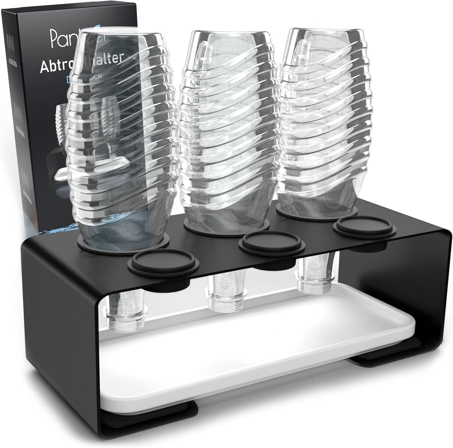 Amazon.de Panteer ® Edelstahlhalter Kompatibel Mit SodaStream Flaschen