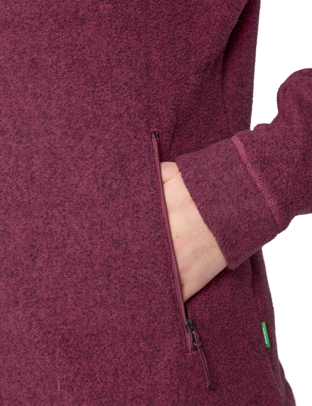 VAUDE Chaqueta de forro polar para mujer, muy cálida para invierno, para senderismo, viajes y uso diario