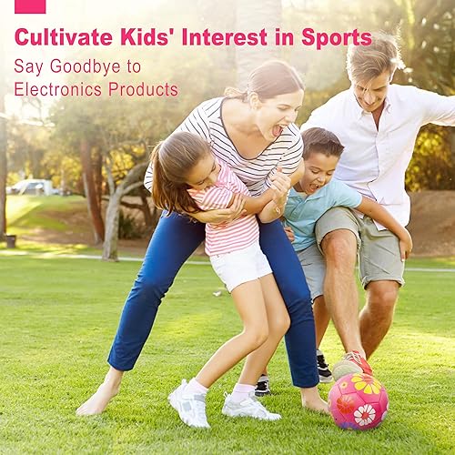 Miniatura 10 de Balón de fútbol para niños de 3, 4 a 6, 6 a 8, 8 a 12 años, deportes al aire libre, interior, recreación, pelota de fútbol para niños pequeños,