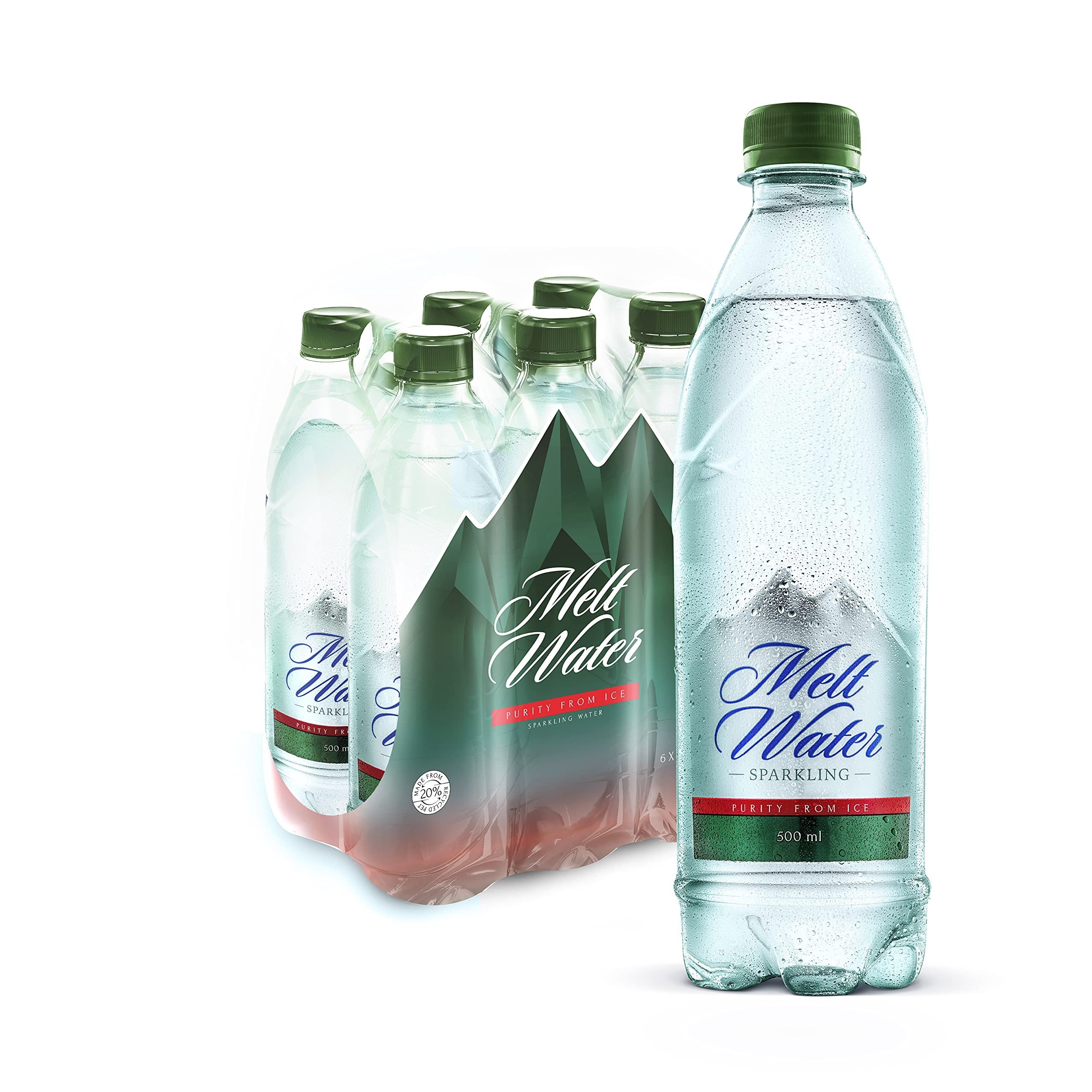 Buy Melt Sparkling Water Created by Ice Sparkling Natural Mineral