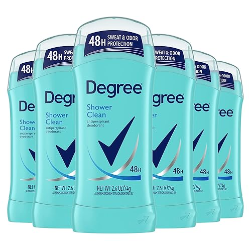 Degree MotionSense Desodorante antitranspirante para mujer energía fresca 26 onzas paquete doble Shower Clean