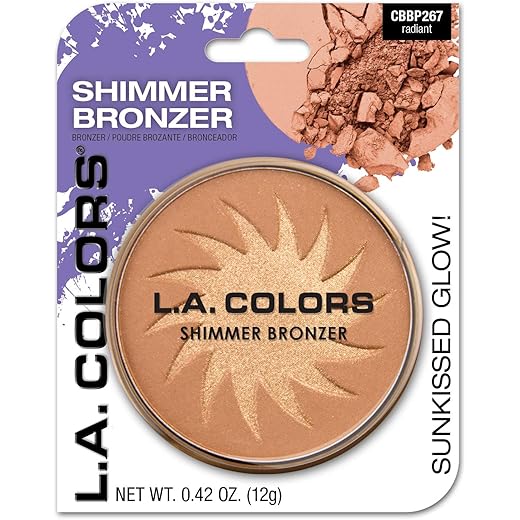 L.A. COLORS Shimmer Bronzer, Bronze 12 g