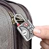 Yale YTP1/32/119/1 Encrypted Padlock with Control Indicator (TSA Approved), Gray
