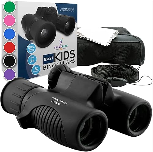 Think Peak Toys - Binoculares infantiles, pequeños, compactos, resistentes a los golpes, juguetes de aprendizaje y exploración de la naturaleza para disponible en Yaxa Colombia