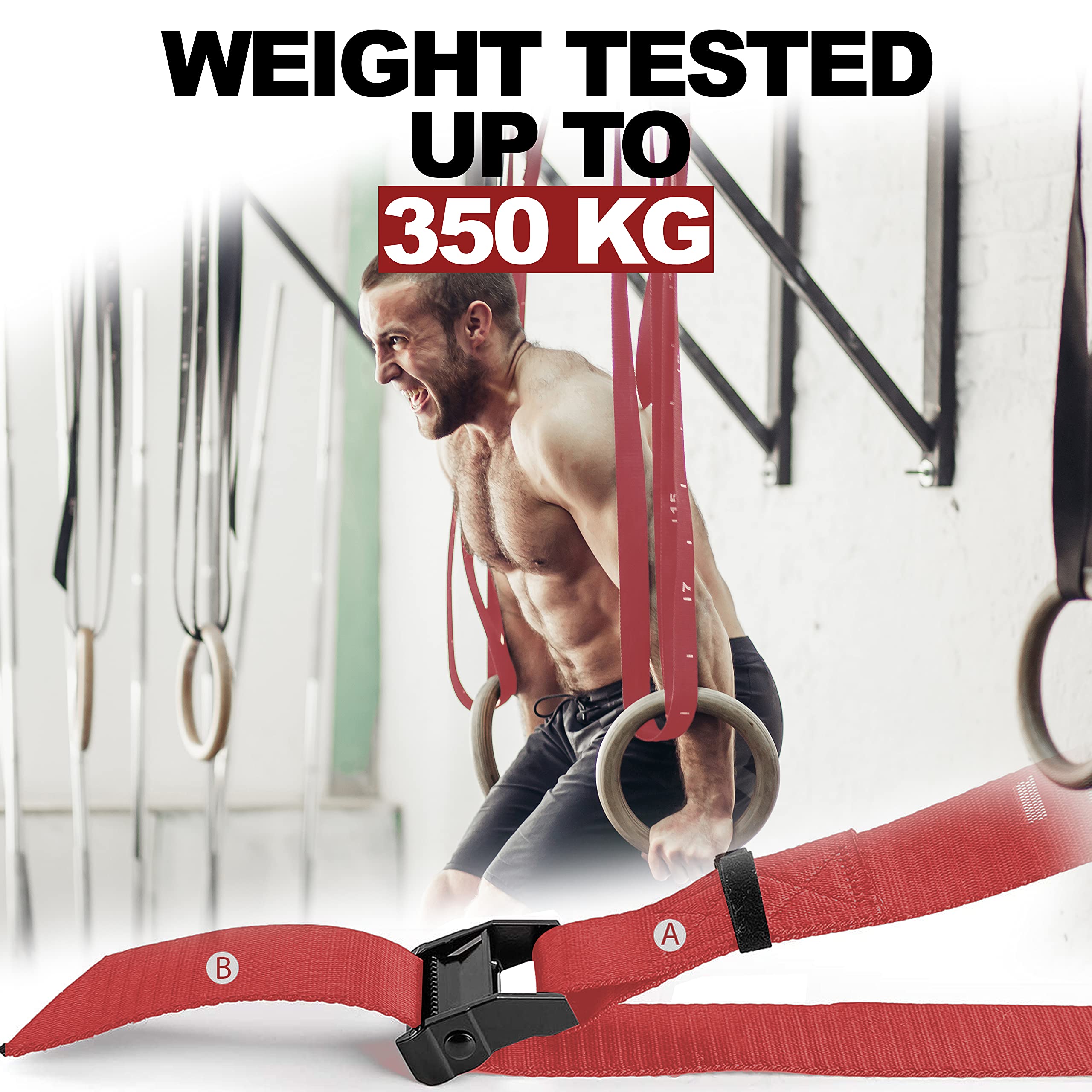 OYE Suspension Trainer Kit Training Straps Syste Adjustable Fitness