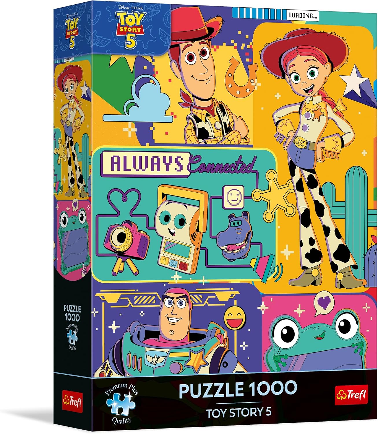Trefl - Puzzle 1000 Elementów, Świat Zabawek, Premium Plus, Toy Story 5