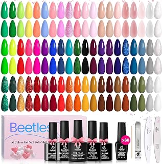 Beetles Summer Gel Nail Polish Set - Style Manifesto 60 Colors Neon UV G...