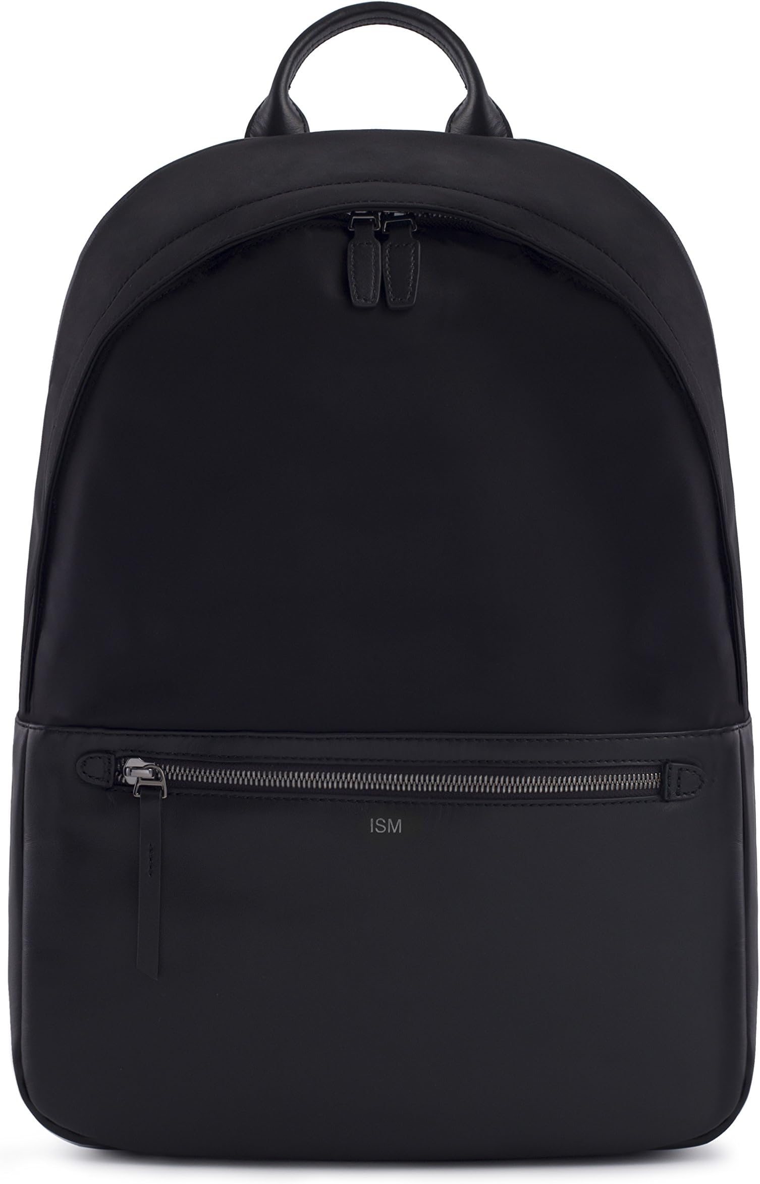 ISM: The Backpack (Black) | Leather Laptop Backpack | Work Backpack | Black Leather Backpack | 15inch Laptop Backpack |