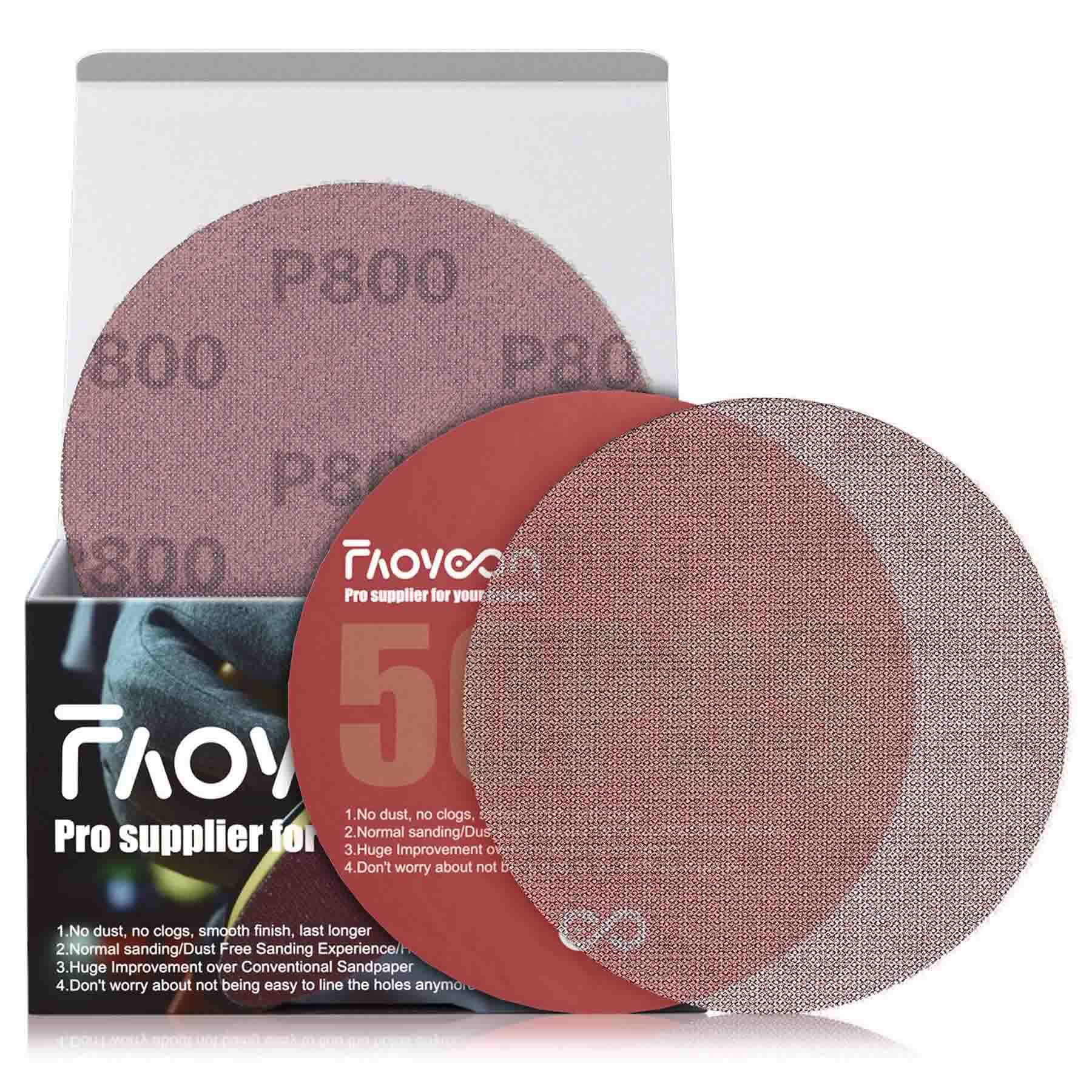 5" Sanding Mesh Discs - Dust Free & Long Lasting -13