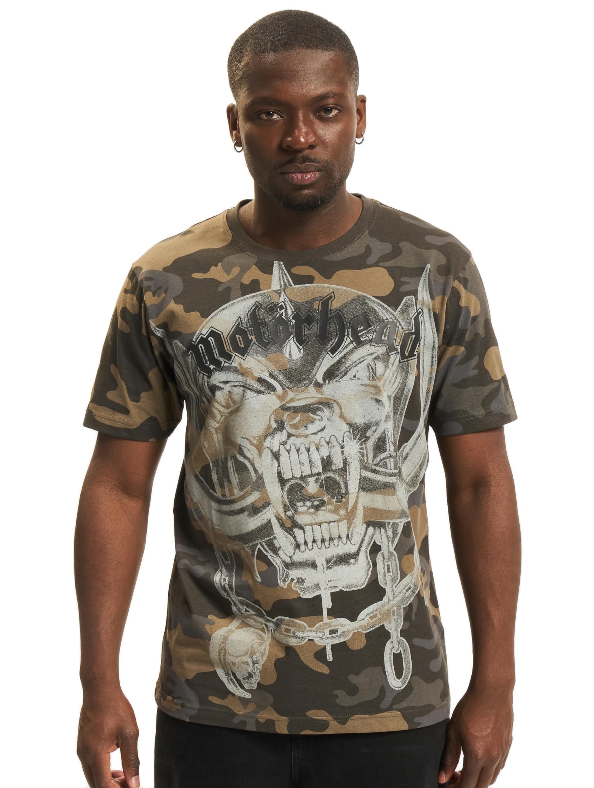 Brandit Motörhead T-Shirt Warpig Print, color: darkcamo, size: L