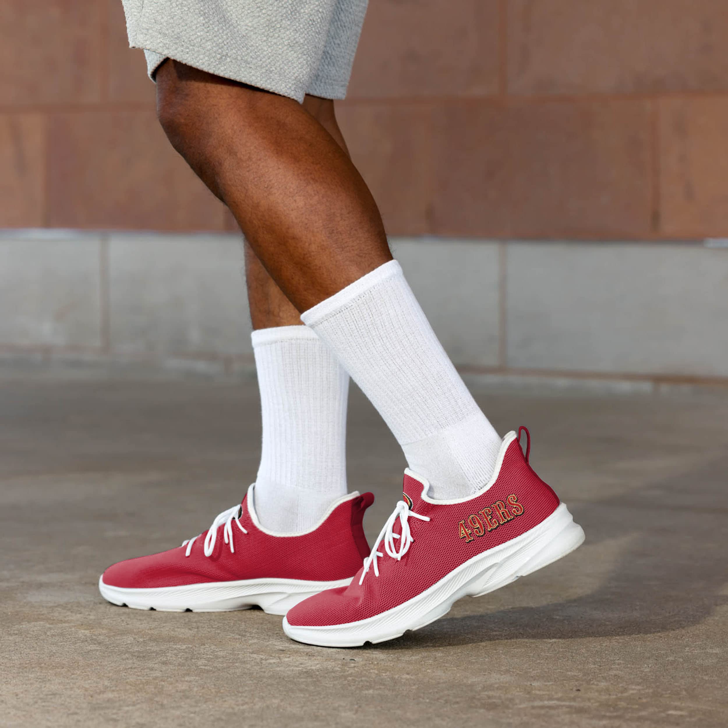FOCO Men's NFL Team Logo Athletic Shoes Sneakers