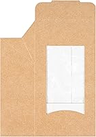 Vista 16 de Restaurantware -Cafe Vision - Contenedores para sándwich de 5.9 x 3.7 pulgadas, 200 cajas de papel sándwich de corte angular, con ventana