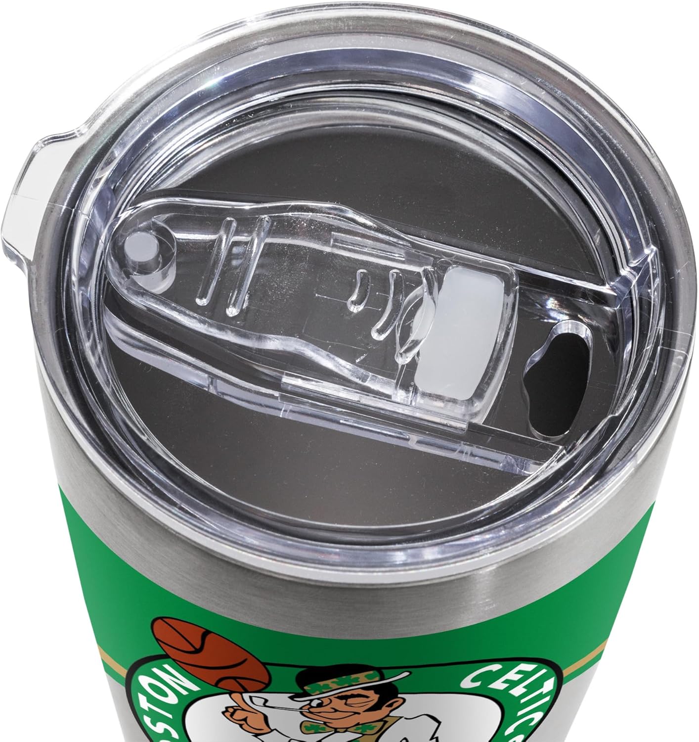 Rico Industries NBA Basketball 20oz Stainless Steel Tumbler with Lid - Great For Coffee, Tea, Water or Cocktails - Image 5