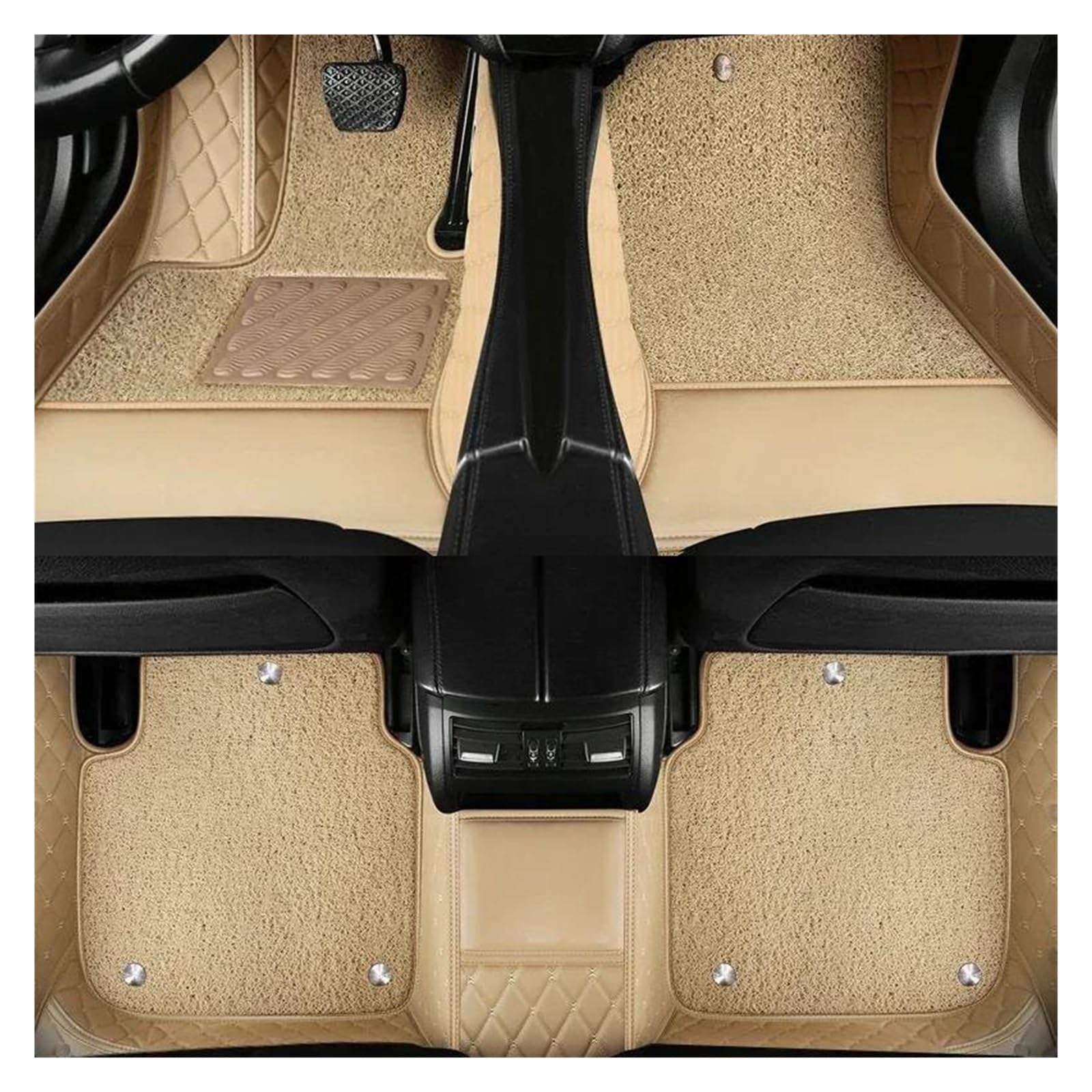 Tapis de sol voiture personnalisé pour Mercedes Benz CLS C219 C218 C257 beige
