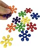Bonka Bird Toys 1592 Pk12 Bubble Star Foot Beak Small Colorful Budgie Finch Parrot Parrolet Cockatiel