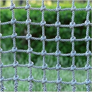 Climbing Rope Net Hemp Rope Net Outdoor Portable Climbing Cargo Net Multi-Purpose Universal Railing Protective Net, for Playground Garden Support, Max Load 300kg (Size : 2 * 2m(6.6 * 6.6ft))
