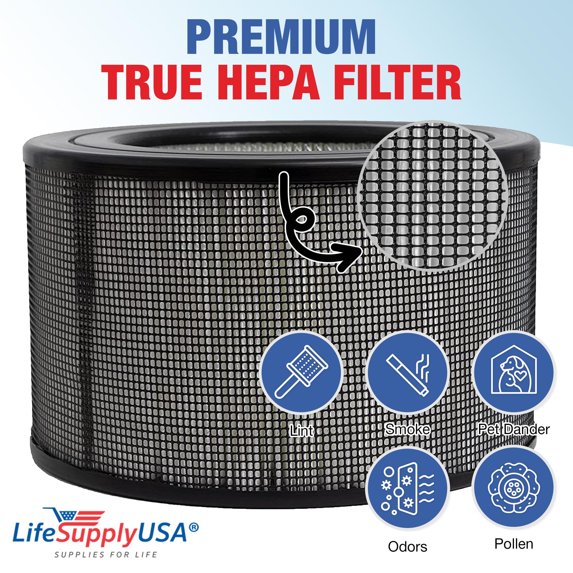 Amazon.com: 62500 True HEPA Filter Replacement Compatible with