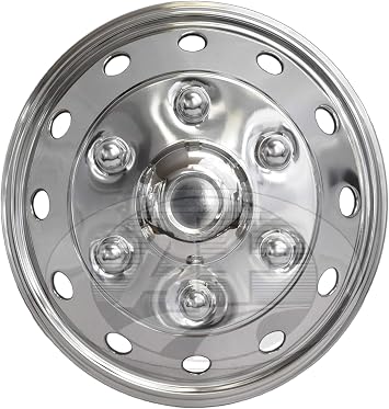 A+ 16 Stainless Steel Front Wheel Simulator for Ford Transit 2015~up Set of 4