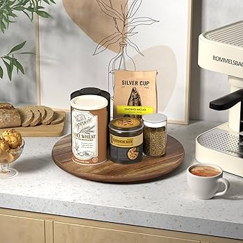 Amazon.com - Greatseas Lazy Susan for Table Top Bamboo Lazy