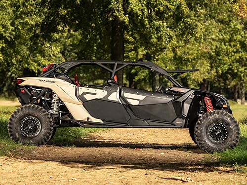 Miniatura 4 de SuperATV Tree Kickers para Can-Am Maverick X3 MAX  Ver ajuste  Fabricado con tubo de acero de 1.75 pulgadas de diámetro  Acabado de recubrimiento en