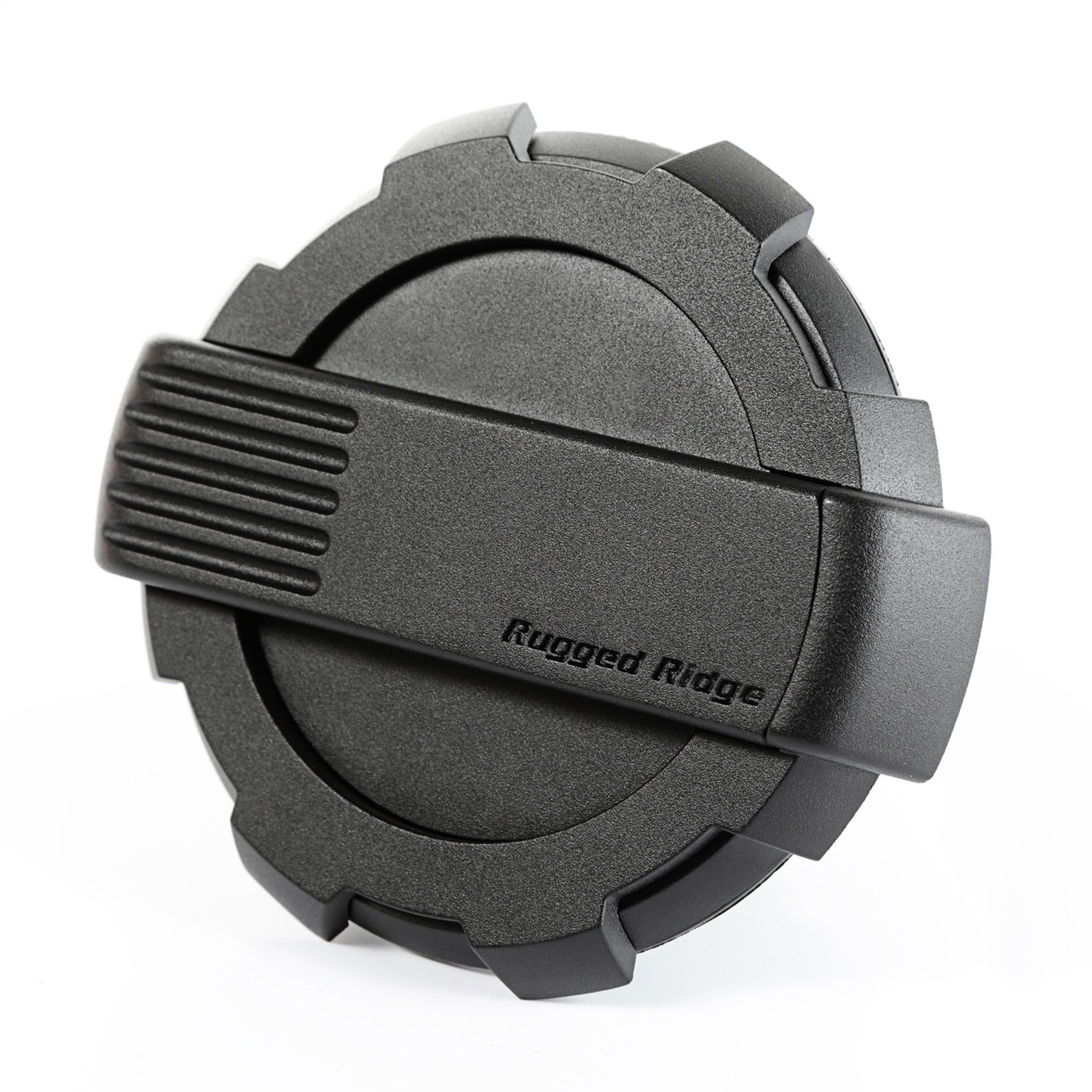 Rugged Ridge | Elite Gas Cap Door, Non-Lock, Black | 11425.12 | Fits 2007-2018 Jeep Wrangler JK