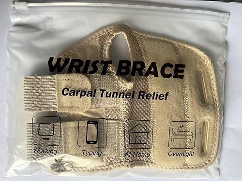 Miniatura 8 de NuCamper Muñequera para túnel carpiano, mano derecha e izquierda, para hombres y mujeres, soporte de sueño nocturno para muñeca, férulas