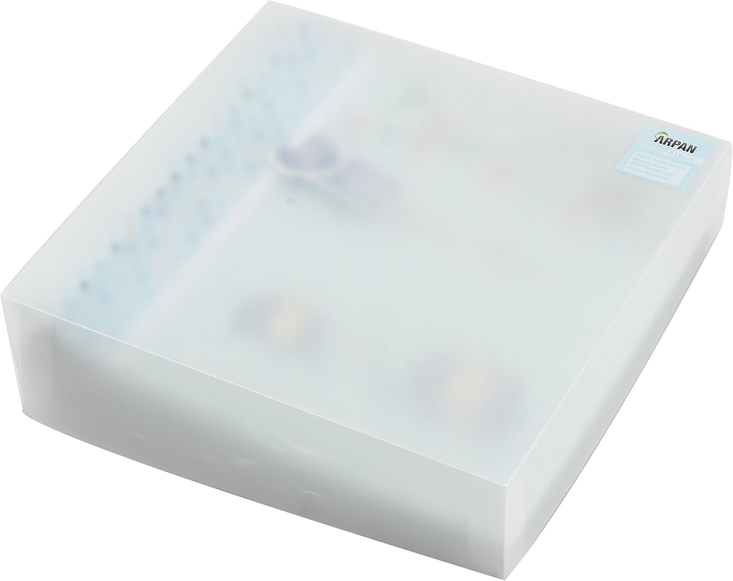 Arpan Large Baby Boy Blue Memo Slip In Photo Album 200 6x4'' Photos - Elephant Kids -Ideal Gift