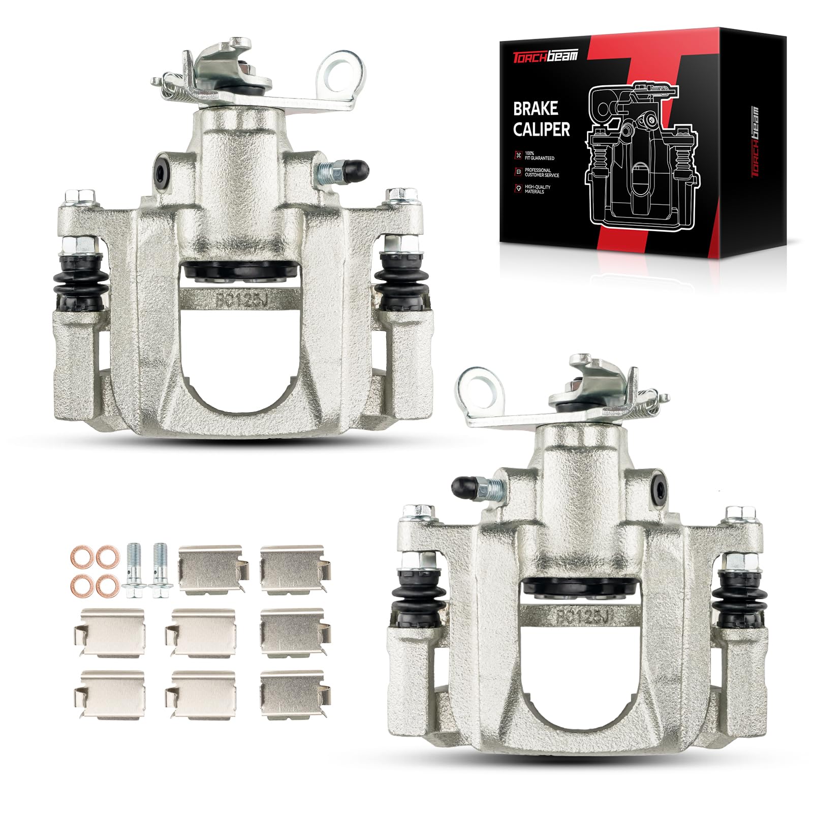 Torchbeam Rear Brake Calipers Set for Dodge Journey 2009-2012