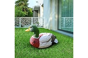 Mallard Duck Decor Garden Statue: Enhance Your Outdoor Oasis with Enchanting Charm