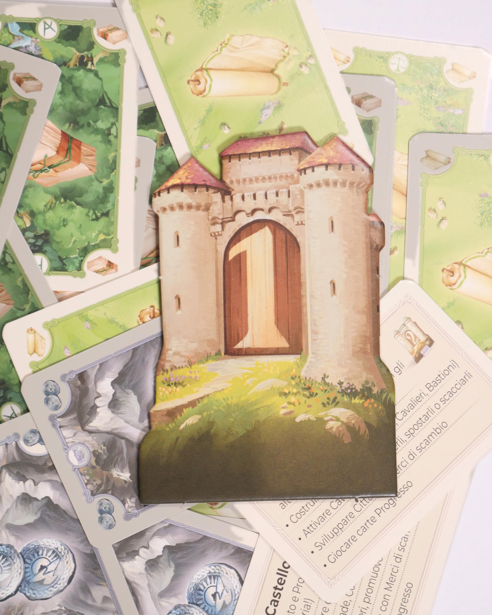 Giochi Uniti - CATAN Relaunch: Città e Cavalieri – Gioco da tavolo, 3-4 Giocatori, 10+ Anni, GU824, Edizione italiana