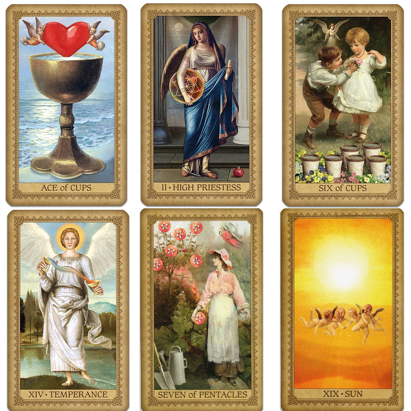 The Angels Tarot 　エンジェル　タロットカード　絶版　レア The Angels Tarot エンジェル タロットカード 絶版 レア The Angels