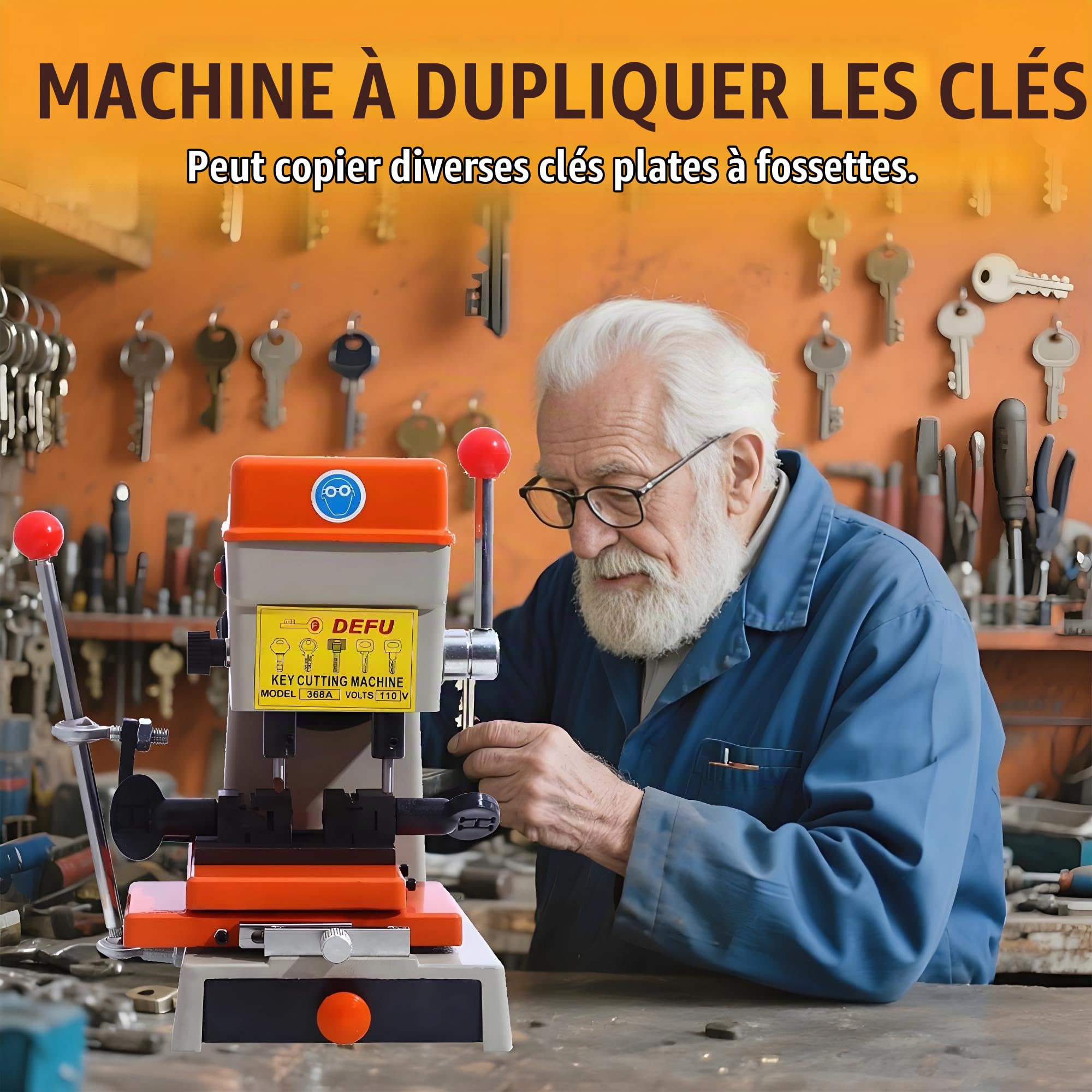 Machine à Fabriquer Et à Dupliquer des Clés