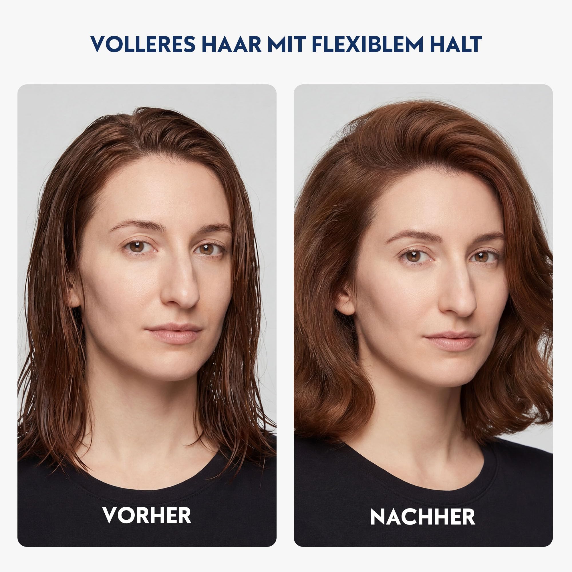 No nothing Mousse forte très sensible - Sans parfum, hypoallergénique, sans alcool, sans parfum pour le volume - Sans gluten, sans soja, sans paraben - 6,8 oz