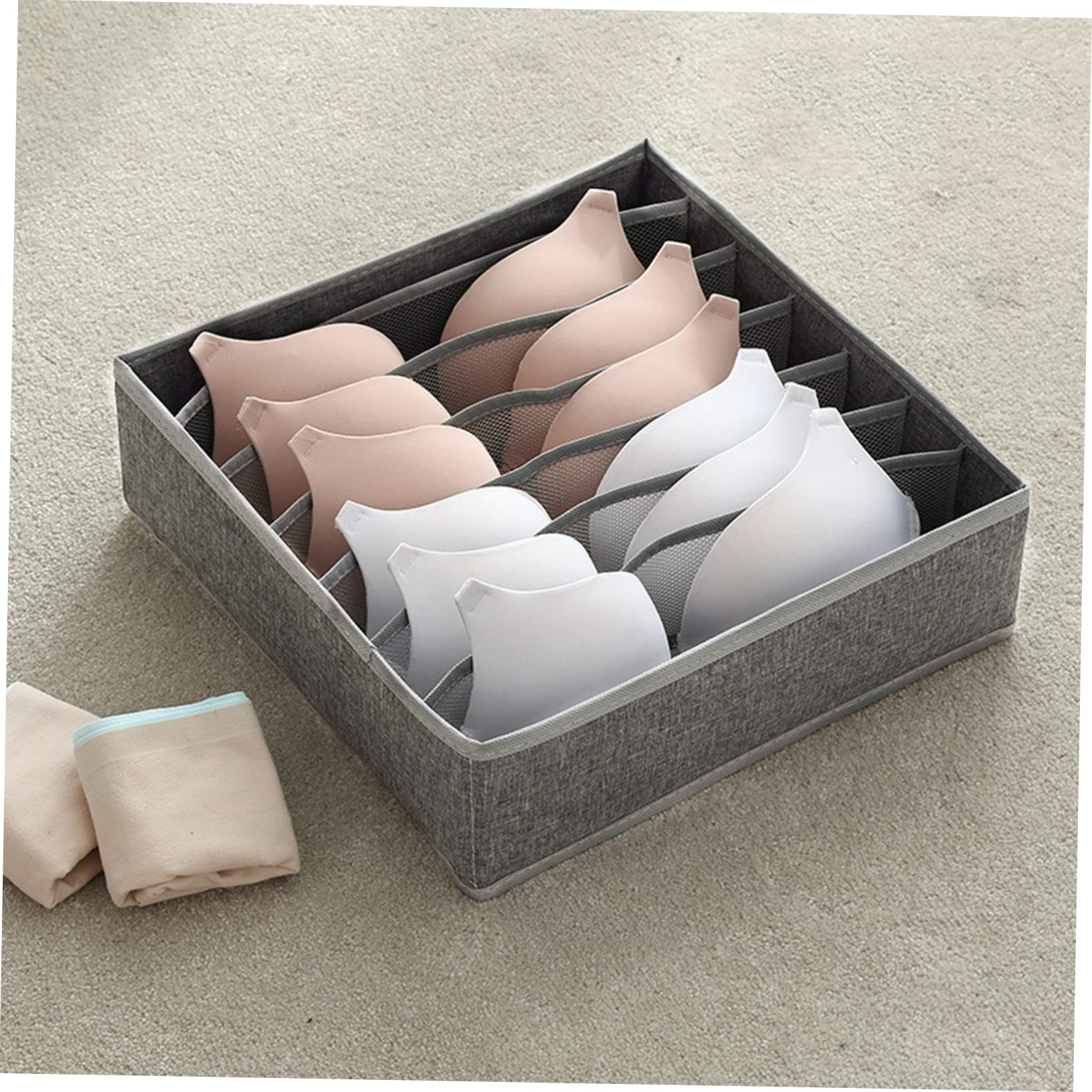 MAGICLULU Scatola Organizer per Biancheria Intima e Calze 2 Pezzi