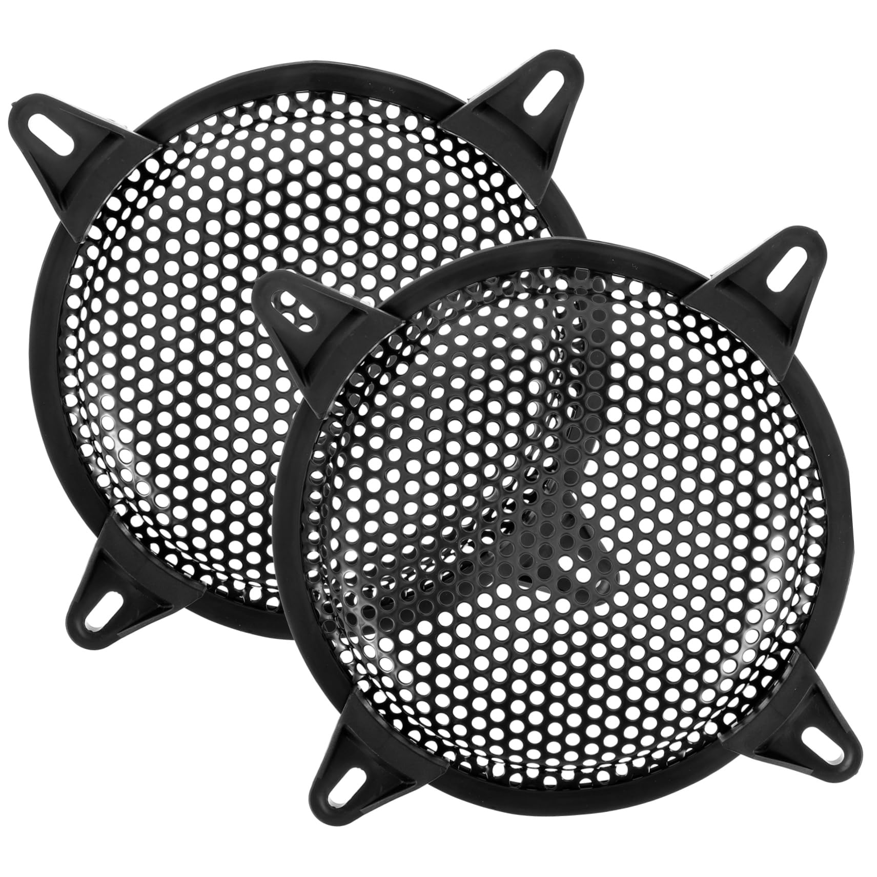 Levemolo 2pcs Car Speaker Grille Cover Mesh Subwoofer Grill Outdoor Speakers Cover