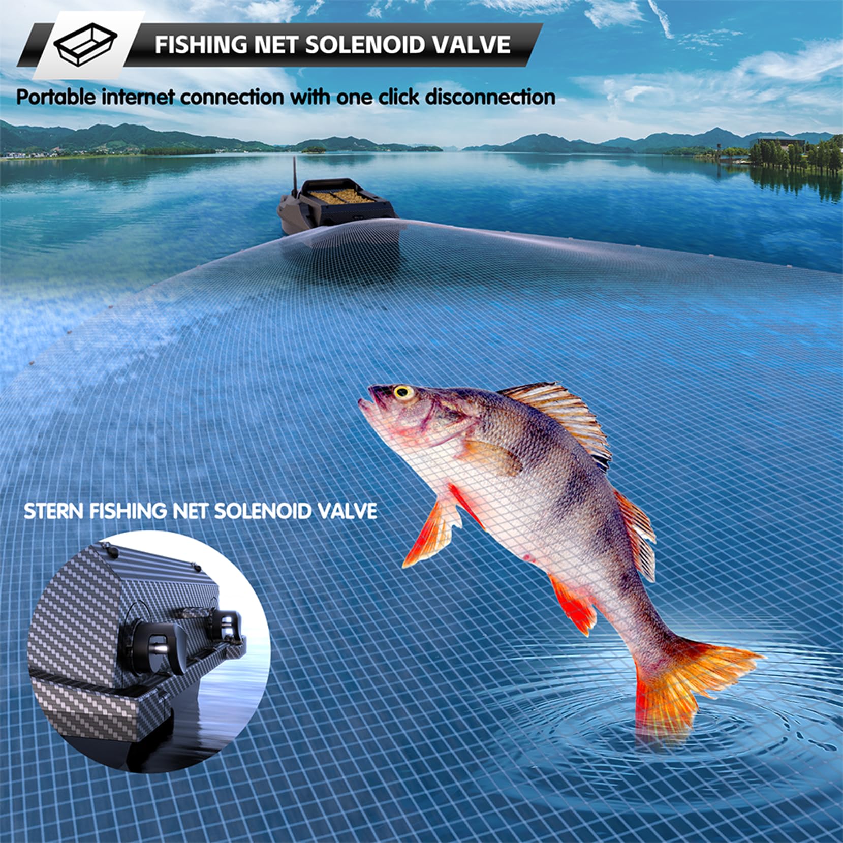 GPS Smart RC łódź przynęta na ryby, 3 kg, do samochodu, rejs, podwójny silnik, duża pojemność, 800 m, pilot zdalnego sterowania, odległość LED, lampka nocna, łódź, 20000 mAh